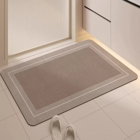 Navak Carpet Exclusive Picks Anti-Rutsch-Wasserabsorbierende Fußmatte für Eingangsflure, minimalistischer Teppich für Wohnzimmer, Badezimmer, Eingangsflur