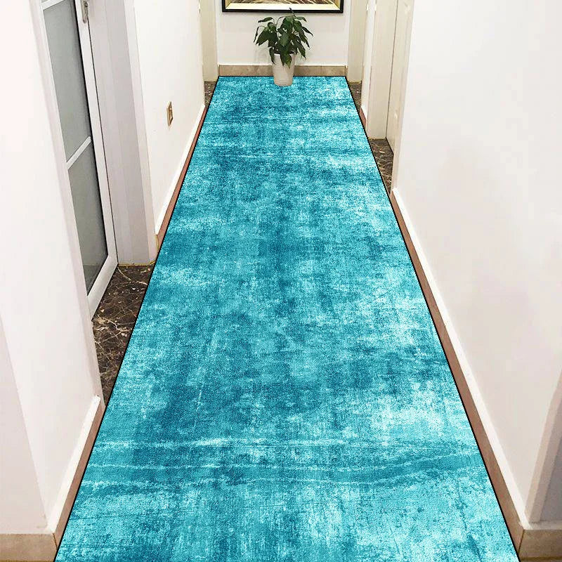 Navak CarpetGreen Lange Flurteppiche Abstrakte Dekoration Flurläufer Teppich Party Flur Gang Bodenmatte Rutschfester Zimmer Sofa Nachttischteppich