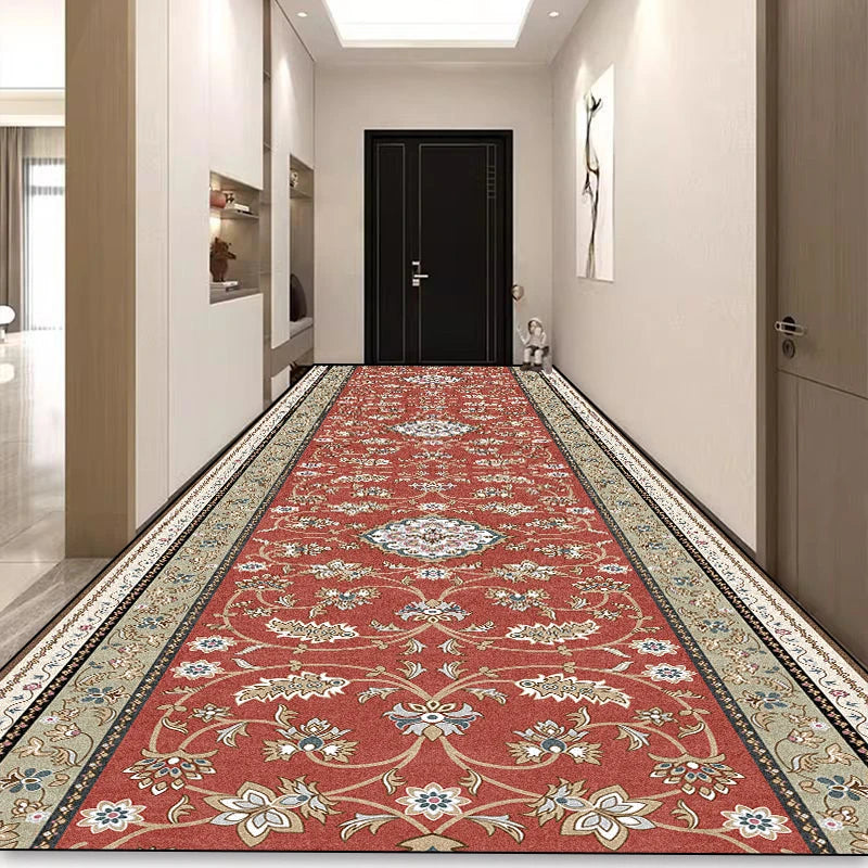 Navak-Teppich, Bohemian-Stil, langer Flurteppich, luxuriös, persische Dekoration, Flurteppich, rutschfest, leicht zu reinigen, Bodenmatte, Treppenläufer, Teppiche