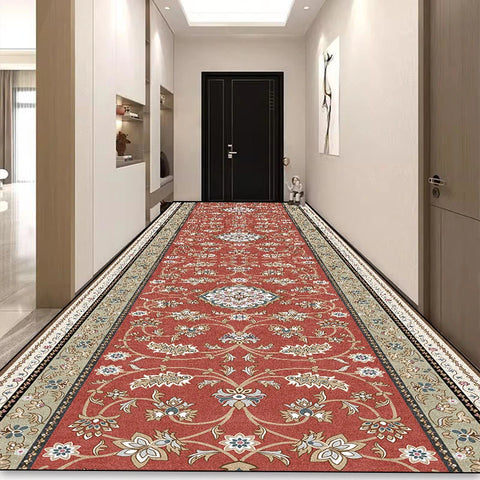 Navak-Teppich, Bohemian-Stil, langer Flurteppich, luxuriös, persische Dekoration, Flurteppich, rutschfest, leicht zu reinigen, Bodenmatte, Treppenläufer, Teppiche