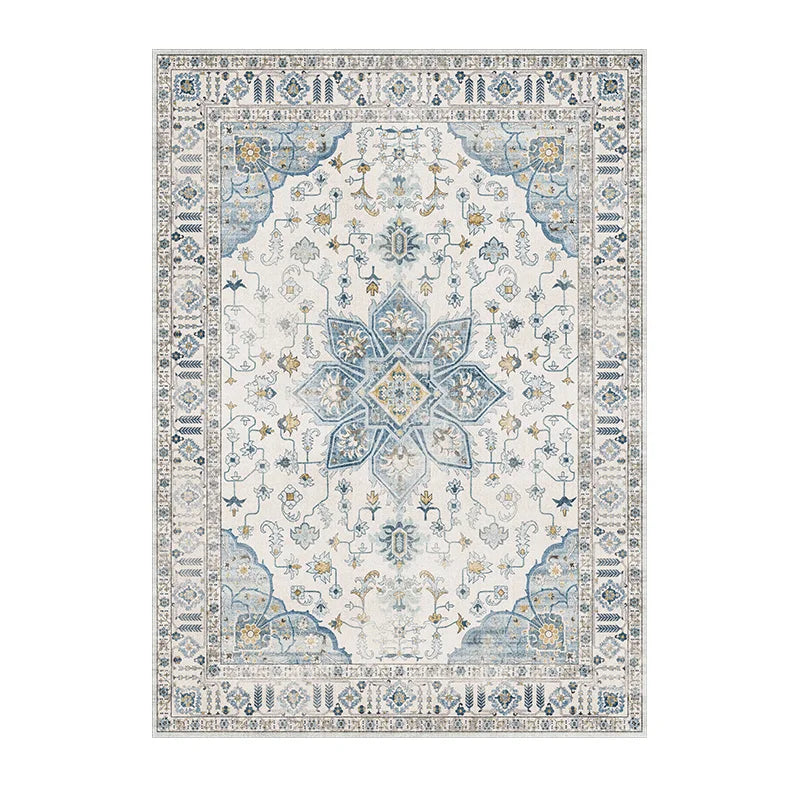 Navak-Teppich, grüner Abzeichen-Teppich, elegante Perserteppiche, Wohnzimmer, Schlafzimmer, dekorative Teppiche, rutschfest, weicher Gebetsteppich, maschinenwaschbarer Teppich