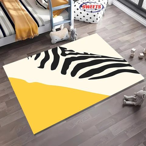 Navak Teppich, 3D-HD, nordischer Stil, minimalistisches geometrisches Muster, Teppich für Wohnzimmer, Schlafzimmer, rutschfester Teppich, Sofa, Fußmatte, Heimdekoration, langlebige Matte