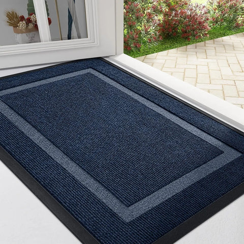 Navak Carpet Kitinjoy Fußmatte für die Eingangstür, für den Innenbereich, Küche, rutschfeste Fußmatte für den Eingangsbereich, hochwertiger Teppich mit niedrigem Profil, Willkommensmatte für die Vordertür