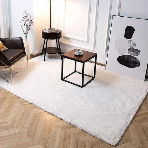 Navak Teppich, pelziger Teppich, Wohnzimmermatte, modernes Schlafzimmer, nordischer Stil, Dekorationsteppich, groß, schwarz, grau, weiß, rutschfeste Kinderteppiche