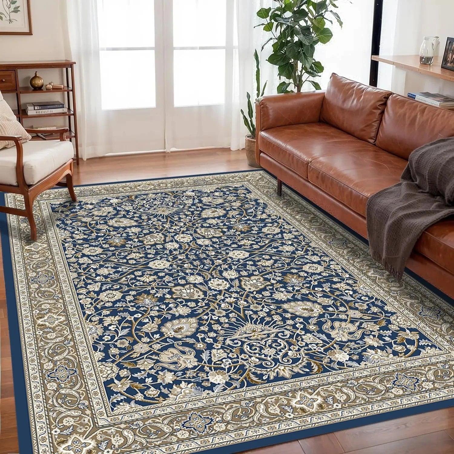 Navak Carpet Exclusive Picks Bohemian Crystal Velvet Anti Slip Carpet For Living Room ,Floor Bedroom Big Size Rugs, Sofa Mats, Study,Home Decoration