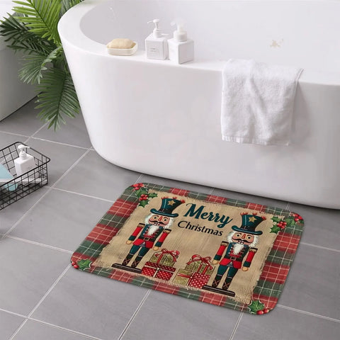 Navak Teppich, Weihnachts-Nussknacker, festliches Feiertags-Design, Willkommens-Fußmatten, Heimdekoration, Küche, Flur, Balkon, Teppiche, Weihnachtsdekoration