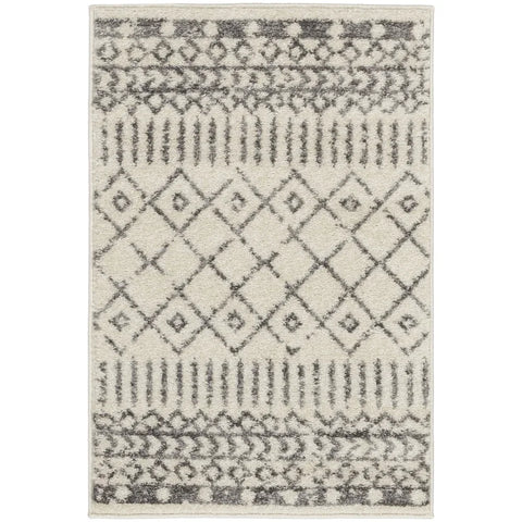 Navak Carpet Passion Area-Teppich, modernes skandinavisches geometrisches Design, dekorativer Bodenbelag, niedriger Flor, pflegeleicht, schmutzabweisend, für den Innenbereich