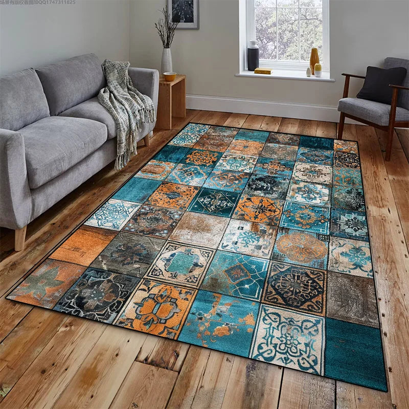 Navak Carpet Geometric Carpet Living Room 200x300 Bedroom Carpet Large Area Rugs for Home Decoration Abstract Non-slip Sofa Custom Floor Mats