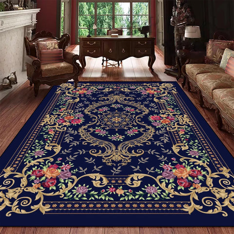Navak-Teppich, klassischer Luxus-Teppich im persischen Stil, eleganter, waschbarer Teppich für Wohnzimmer, Schlafzimmer, anspruchsvolle Heimdekoration, Bodenmatte, Küchenmatte