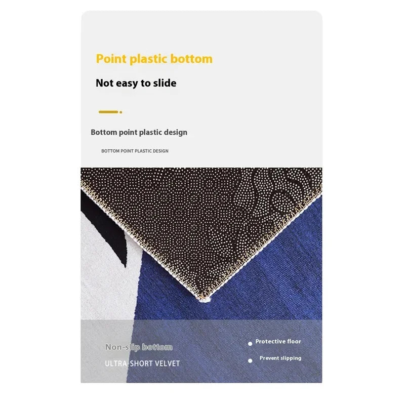 Navak Carpet Exclusive Picks Einfache E-Sports Stuhl Bodenmatte Studie Schreibtisch Computer Drehstuhl Teppich Schlafzimmer Schmutzige Fußmatte Teppich Home DecorationRug
