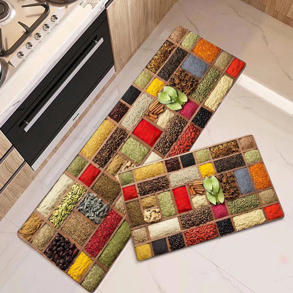 Navak Teppich, moderne Küchenmatte, Hauseingangs-Fußmatte, Flur, Schlafzimmer, Wohnzimmer, Dekoration, Bodenteppich, Balkon, Badezimmer, rutschfest, langer Teppich