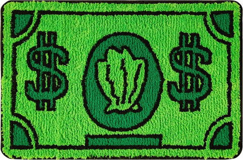 Navak Carpet Exclusive Picks Verbessertes Material Personalisierte US-Dollar Schlafzimmer Weicher rutschfester Teppich Wohnzimmer Küche Badezimmer Waschbare Teppichmatte