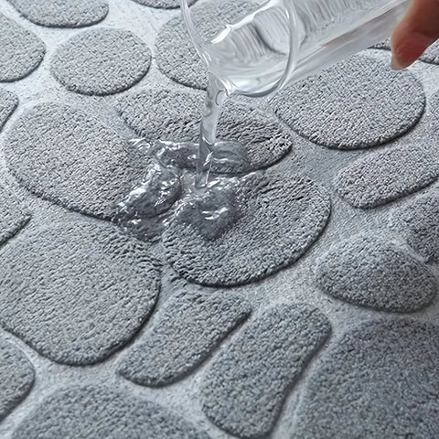 Navak Carpet 1 Stück Schickes Kopfsteinpflaster-Design Küchenmatte Weich Waschbar Rutschfest Saugfähig Wohndekor Dekor Teppich