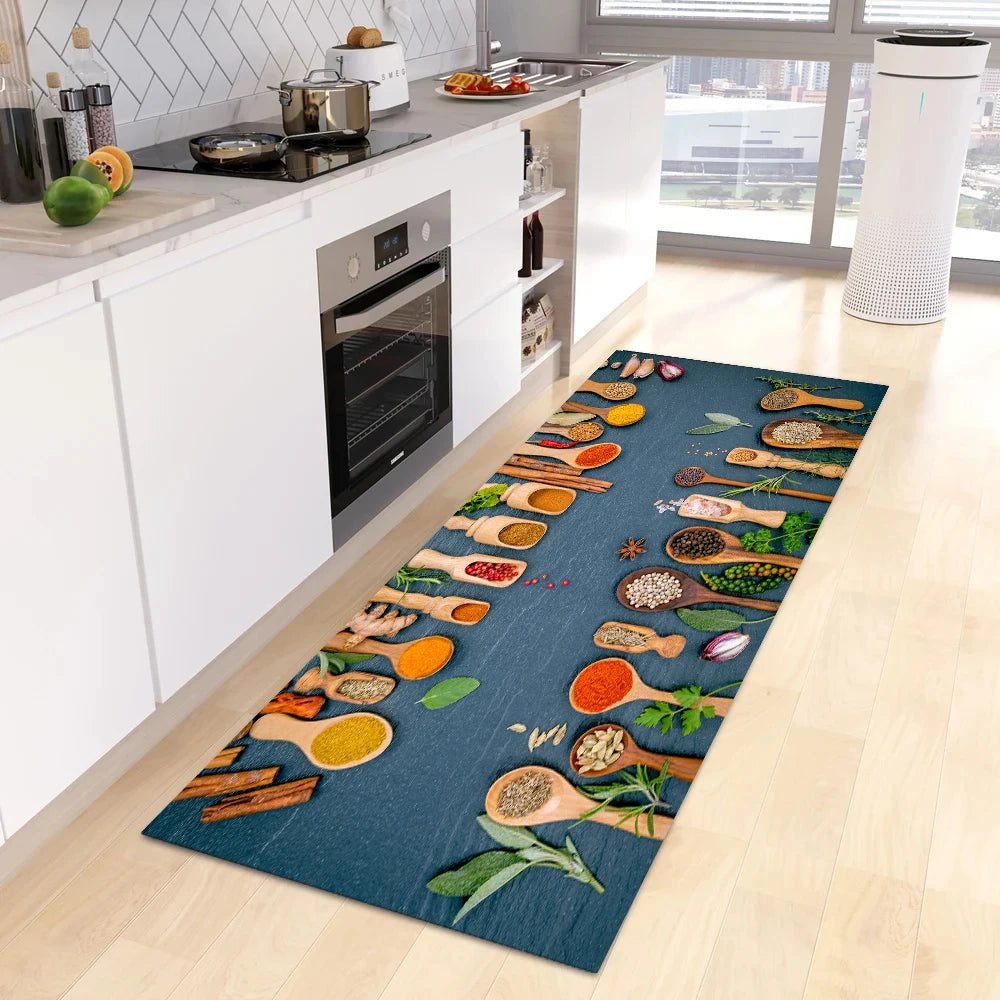 Navak Teppich, moderne Küchenmatte, Hauseingangs-Fußmatte, Flur, Schlafzimmer, Wohnzimmer, Dekoration, Bodenteppich, Balkon, Badezimmer, rutschfest, langer Teppich