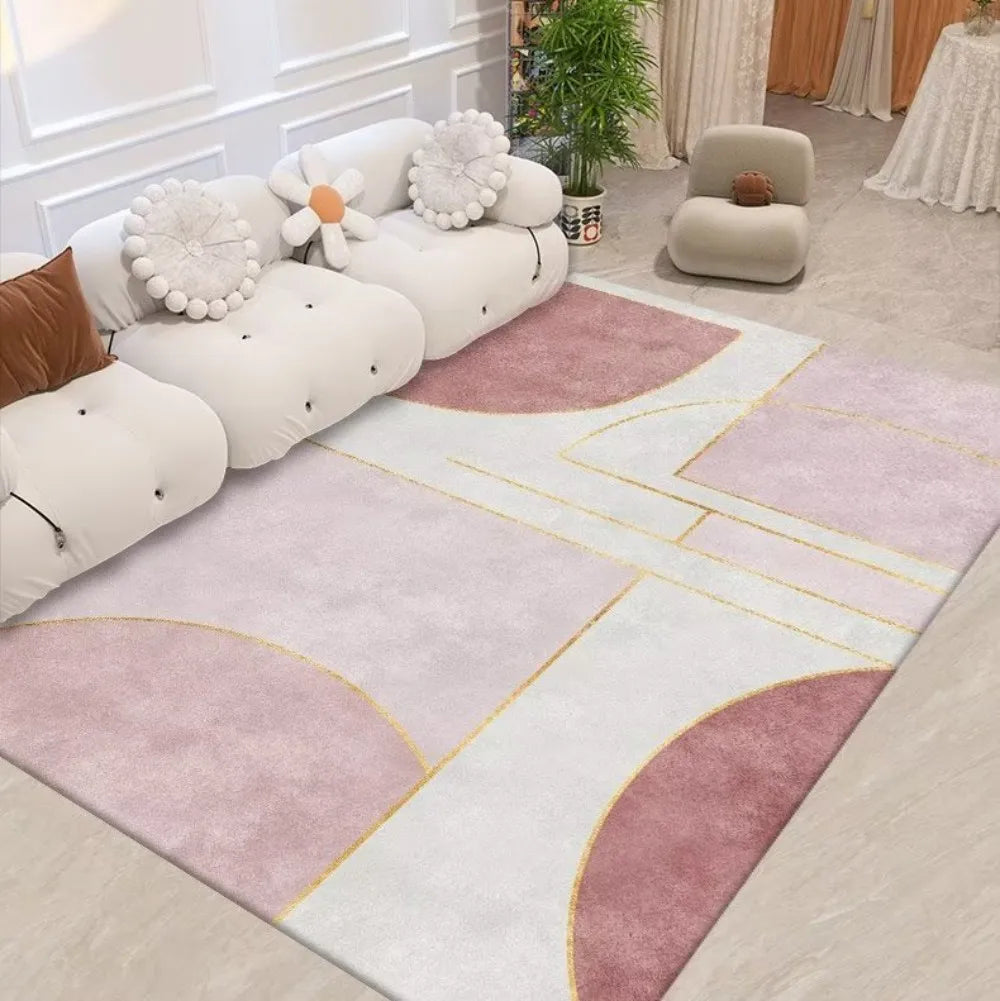 Navak Carpet Exklusive Auswahl Skandinavischer Stil Geometrischer Teppich Wohnzimmer Arbeitszimmer Tragbares Design Modernes Heimstudio Ins Style Space