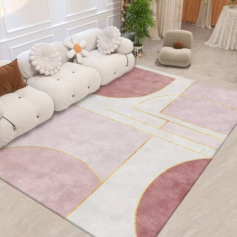 Navak Carpet Exklusive Auswahl Skandinavischer Stil Geometrischer Teppich Wohnzimmer Arbeitszimmer Tragbares Design Modernes Heimstudio Ins Style Space