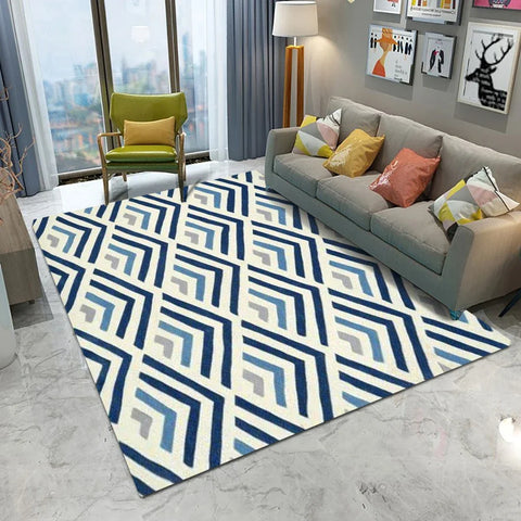 Navak Teppich Sofa Couchtisch Teppich Nordischer Stil Großflächiger Teppich Weiches Schlafzimmer Rutschfeste Bodenmatte Modernes Einfaches Wohnzimmer Dekorierte Teppiche