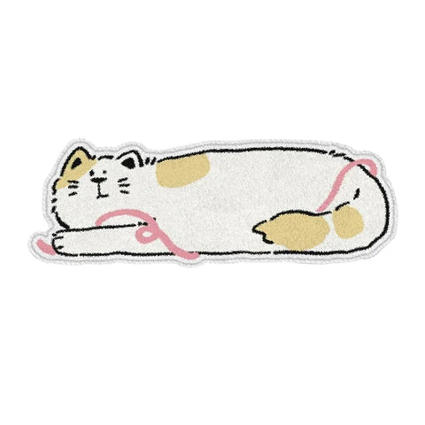 Navak Carpet Retro Carpet Cartoon Dog Shape Floor Mat Dachshund Floor Carpet Anti-slip Living Room Carpet Kitchen Floor Mat Entrance Doormat