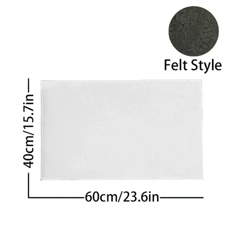 Navak Carpet 1 Stück Fußmatte mit bösem Blick, Willkommens-Fußmatte, rutschfest und schmutzabweisend, Polyester-Eingangsteppich, geeignet für drinnen und draußen, Filzteppich