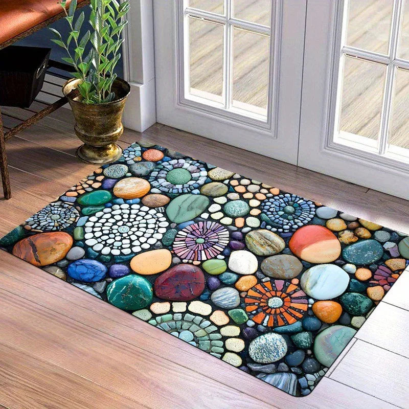 Navak Carpet Europe Modern Style Welcome Carpet Living Room Sofa Bedroom Bedside Study Entrance Door Rug Non-slip Fashion Home Decor Mat