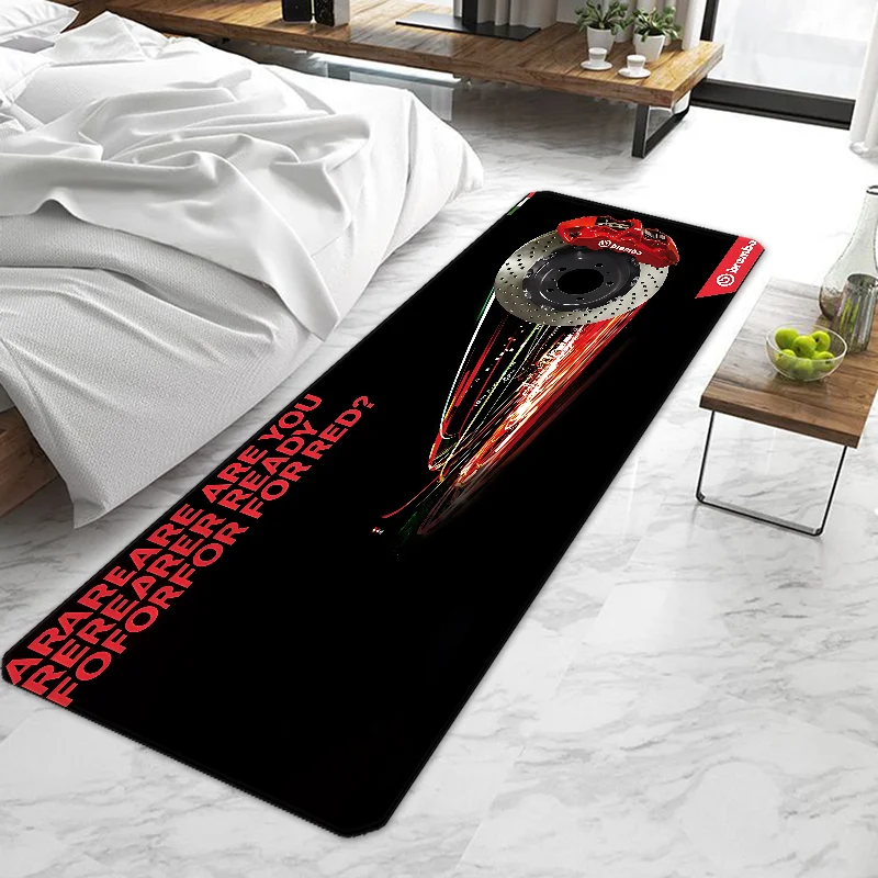 Navak Carpet B-Brembo Non-Slip Washable Doormat Entrance Floor Mat for Kitchen Living Room Hallway Bathroom Bath Home Decor Carpet