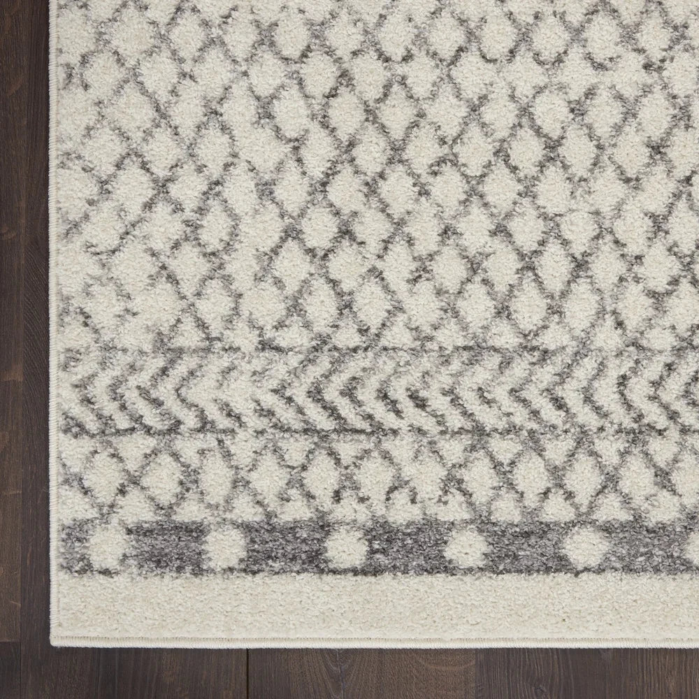 Navak Carpet Passion Area-Teppich, modernes skandinavisches geometrisches Design, dekorativer Bodenbelag, niedriger Flor, pflegeleicht, schmutzabweisend, für den Innenbereich