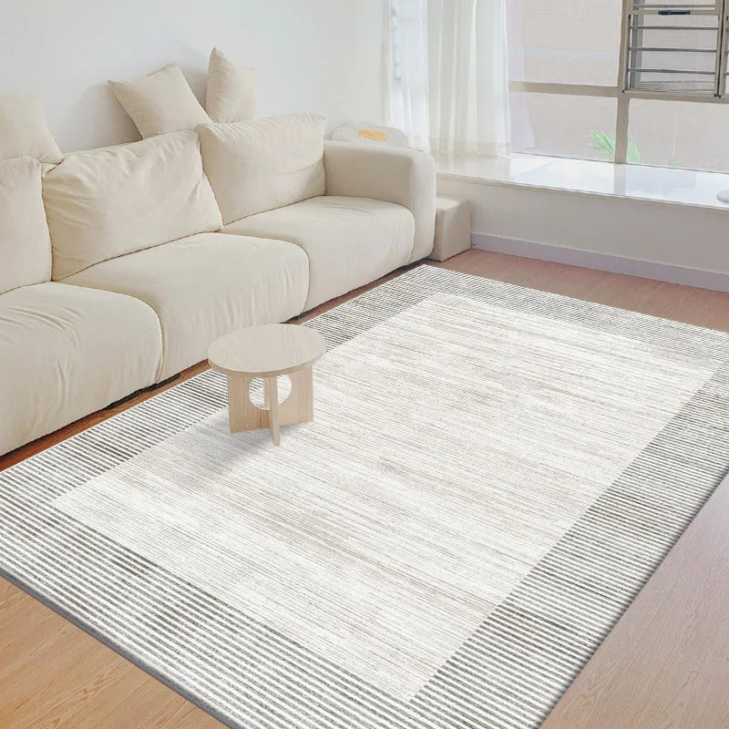 Navak Carpet Exclusive Picks Nordischer einfacher geometrischer Kristallsamt-Teppich, großer Teppich, Wohnzimmermatte, Familiensofa, Balkon, Korridor, rutschfeste dekorative Teppiche