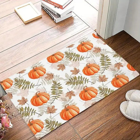 Navak Teppich Herbst Thanksgiving Kürbis Ahornblatt Eingang Fußmatte Dekor Küche Korridor Balkon Teppiche Schlafzimmer Neben Fußmatte Bad Fußmatte
