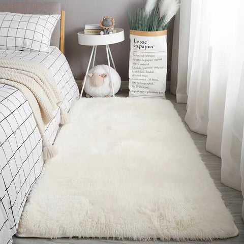 Navak Carpet Exclusive Picks Wohnzimmerteppich Plüschteppich Schlafzimmerboden Flauschige Matte Rutschfeste Wohndekor-Teppiche Weiche Samtteppiche Kinderzimmerdecke