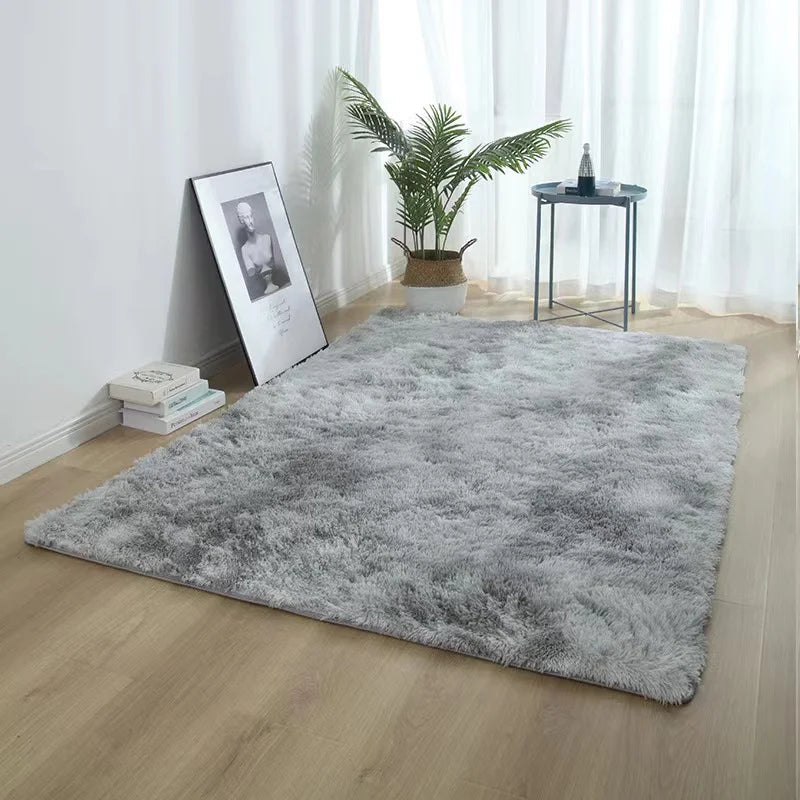Navak Carpet Exclusive Picks 40 x 60 cm Seidenwollteppich, verdickt, für Nachttisch, Wohnzimmer, Kinderzimmer, weicher Heimdekor-Teppich, waschbar, schmutzabweisende Matte