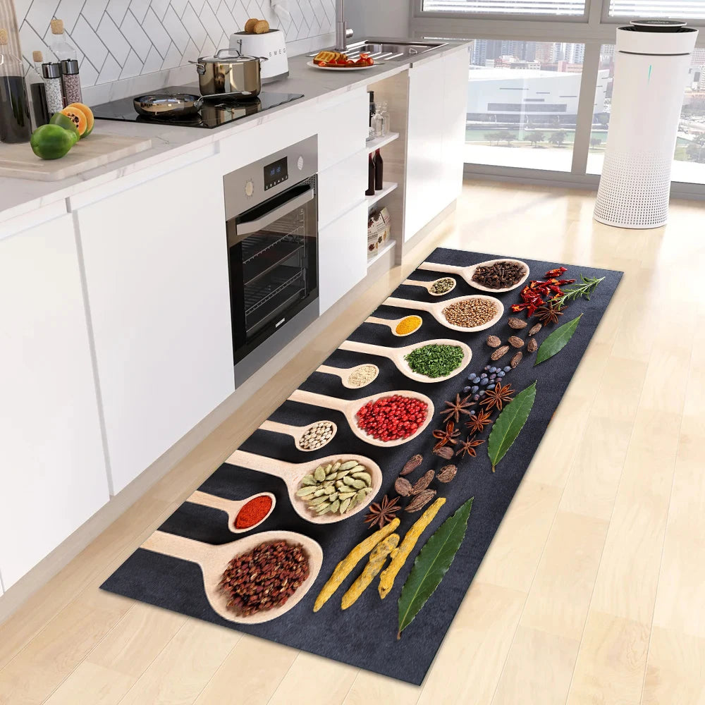 Navak Teppich, moderne Küchenmatte, Hauseingangs-Fußmatte, Flur, Schlafzimmer, Wohnzimmer, Dekoration, Bodenteppich, Balkon, Badezimmer, rutschfest, langer Teppich