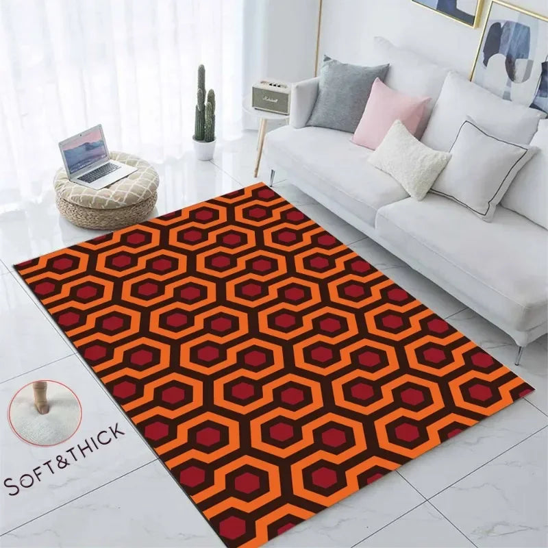 Navak Carpet The Shining Overlook Hotel Teppich Area Rug The Shining Rug Halloween Room 237 Overlook Hotel Rug The Shining Hotel Rug