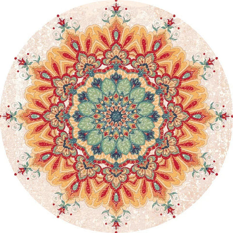 Navak Carpet Ethnic Retro Persian Bohemian Carpet Washroom Floor Mat Living Room Carpet Rug for Bed Room Living Room Decoration