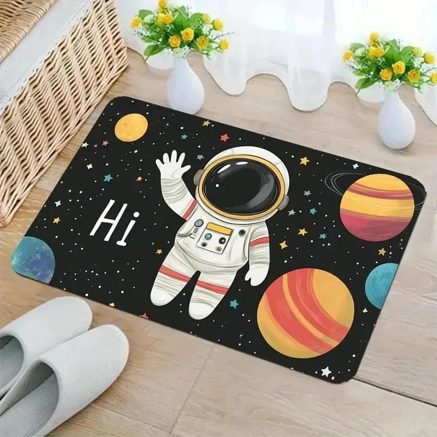 Navak Carpet 1 Stück Küchenteppich mit Hühnermuster, rutschfeste Fußmatten für Zuhause, Pop-Design, Badezimmerteppiche, Badematte, Teppich für Zuhause, Waschbecken, Wäschedekor