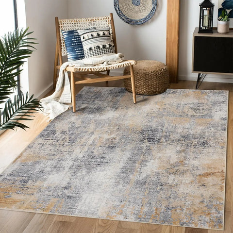 Navak-Teppich, Vintage-Boho-Teppich, ultraweicher, niedriger Flor, waschbar, rutschfest, schmutzabweisend, bedruckter Teppich für Wohnzimmer und Schlafzimmer P