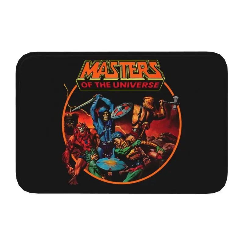 Navak Teppich-Falltür, Masters of the Universe, Fußmatte, rutschfest, für Bad und Küche, He Man, Willkommen, Garagentür, Boden, Eingangsbereich, Teppich