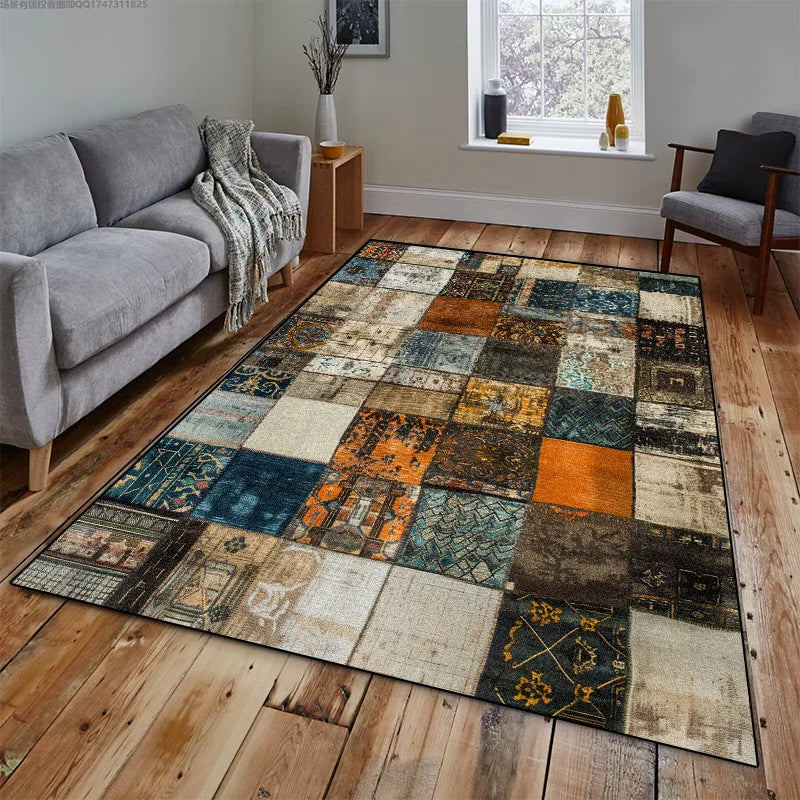 Navak Carpet Geometric Carpet Living Room 200x300 Bedroom Carpet Large Area Rugs for Home Decoration Abstract Non-slip Sofa Custom Floor Mats