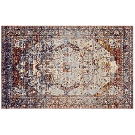 Navak-Teppich, Retro-Teppiche im ethnischen Stil für Wohnzimmer, Persien, Schlafzimmer, Dekoration, rutschfest, waschbar, Veranda-Bodenmatte, Esszimmer-Lounge-Teppich