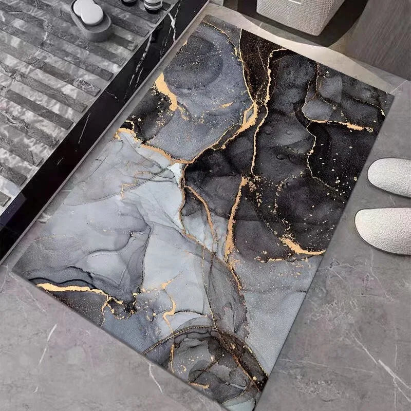 Navak Teppich Home Dekoration Schlafzimmer Fußmatten Schlafzimmer Badezimmer saugfähige Fußmatten Wohnzimmer Eingangstür Teppich