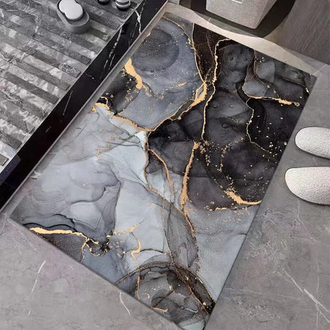 Navak Teppich Home Dekoration Schlafzimmer Fußmatten Schlafzimmer Badezimmer saugfähige Fußmatten Wohnzimmer Eingangstür Teppich