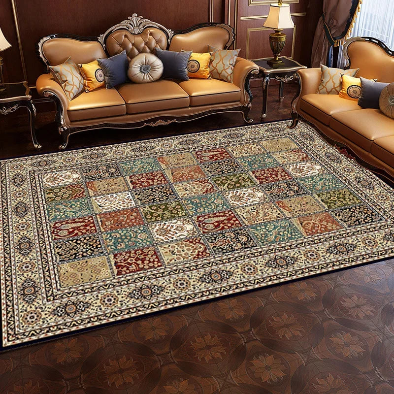 Navak Carpet Exclusive Picks Crystal Pile  Non-slip Carpet Bohemian Ethnic Style Living Room Bedroom Sofa Coffee Table Home Fashion