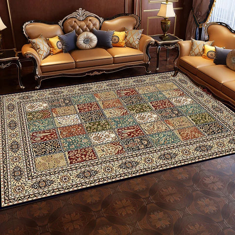 Navak Carpet Exclusive Picks Crystal Pile  Non-slip Carpet Bohemian Ethnic Style Living Room Bedroom Sofa Coffee Table Home Fashion