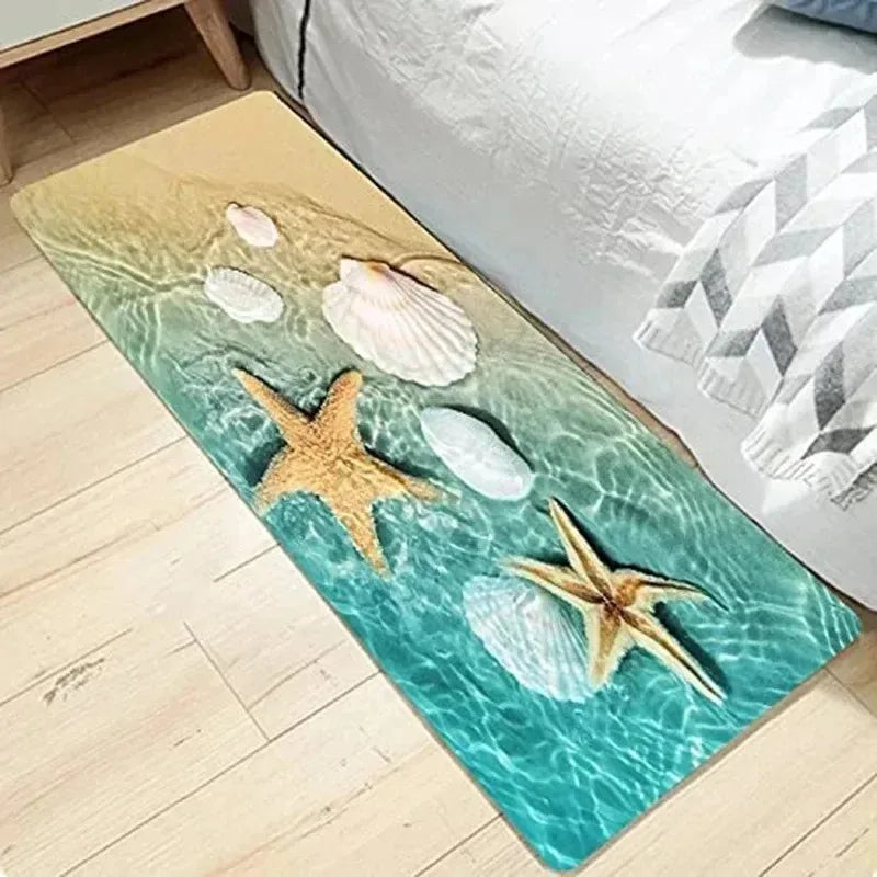 Navak Carpet 1PC Küchenteppich mit Charaktermuster, rutschfeste Fußmatten für Zuhause, Pop-Design, Badezimmerteppiche, Badematte, Teppich für Waschbecken, Wäschedekor