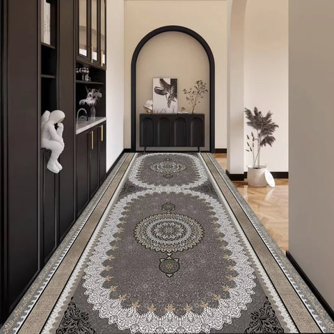Navak Carpet Persian Corridor Carpet Retro Decoration Home Hall Passageway Runner Rug Non-slip Stairway Carpets Customizable Luxury Aisle Mat