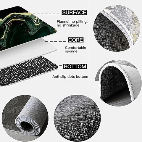 Navak Carpet Exclusive Picks Weihnachtsteppich für drinnen und draußen, rutschfeste Antifouling-Bodenmatte, dekorativer Wohnzimmerbereich, verschmutzte Bodenmatte