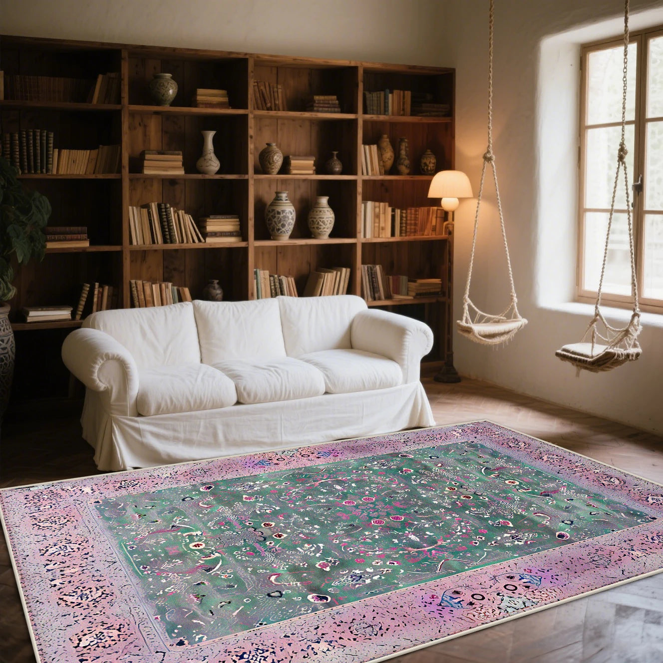 Navak Teppich, amerikanischer Stil, Retro-Dekoration, Teppich, Wohnzimmer, abstrakte Kunst, Schlafzimmer, leicht zu reinigen, Sofa-Teppich, Lounge, Couchtische, waschbare Matte