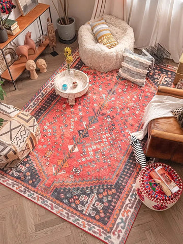 Navak Teppich im persischen Stil, Wohnzimmer, große Flächen, Teppiche, Retro, Schlafzimmer, Nachttisch, Dekoration, Teppich, weicher Garderobenteppich, bequeme Balkonteppiche
