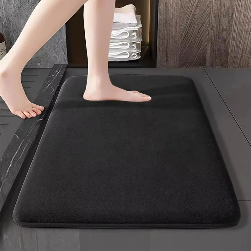 Navak Carpet Super saugfähige, dicke Schwamm-Badezimmermatte, Absorptionsmatte, Toilettentür, Anti-Rutsch-Matte, Korallenwolle, Haushalt, schnell trocknende Fußmatte