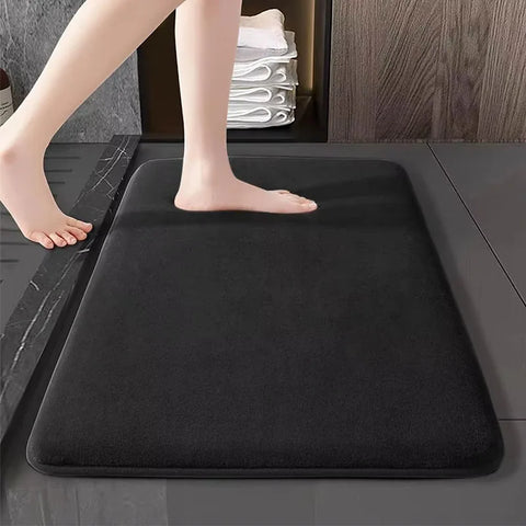 Navak Carpet Super saugfähige, dicke Schwamm-Badezimmermatte, Absorptionsmatte, Toilettentür, Anti-Rutsch-Matte, Korallenwolle, Haushalt, schnell trocknende Fußmatte