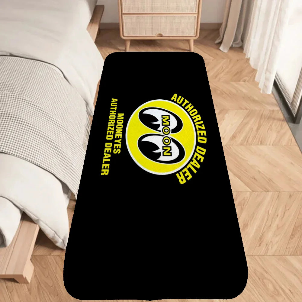 Navak Carpet Mooneyes Bodenmatte für den Flur, individueller Schlafzimmerteppich für den Eingangsbereich, Raumdekorationsartikel, Badvorleger, individuell